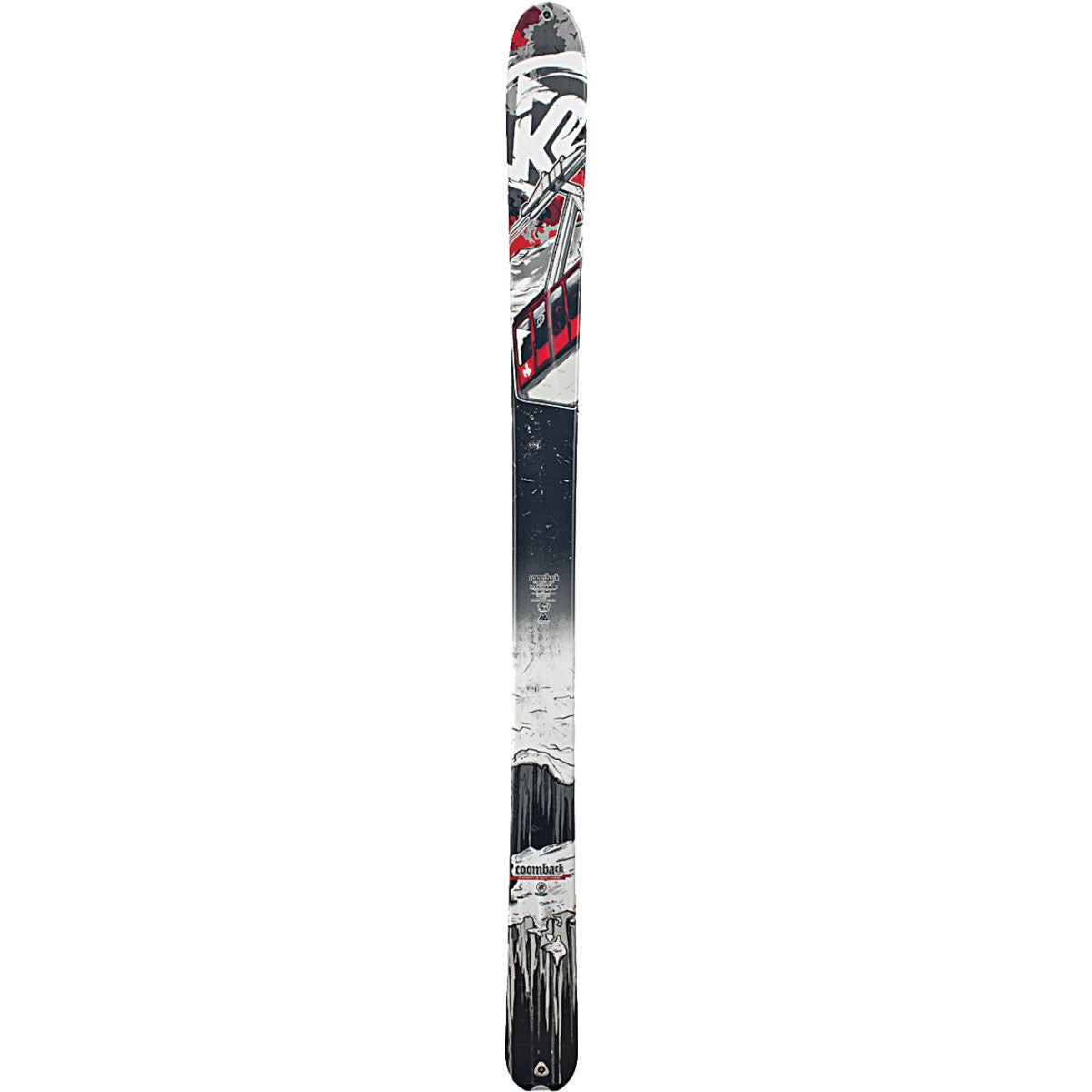 Ski - K2 COOMBACK Alpine Ski Mens 2012/13