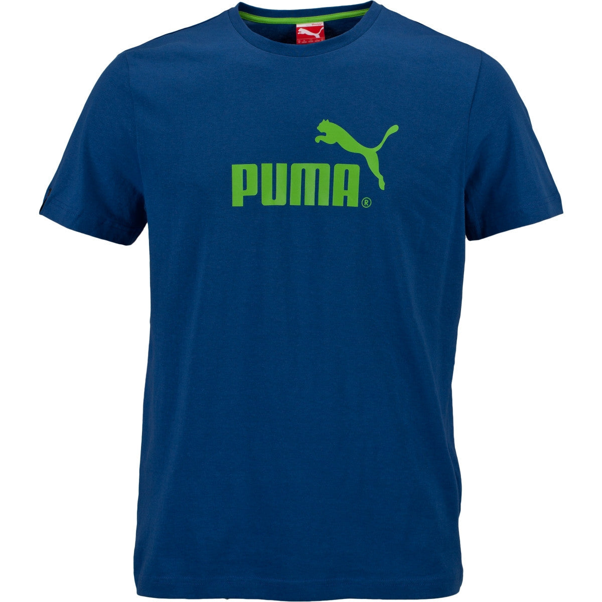 General - Puma Large No. 1 Logo Short Sleeve T-Shirt Mens