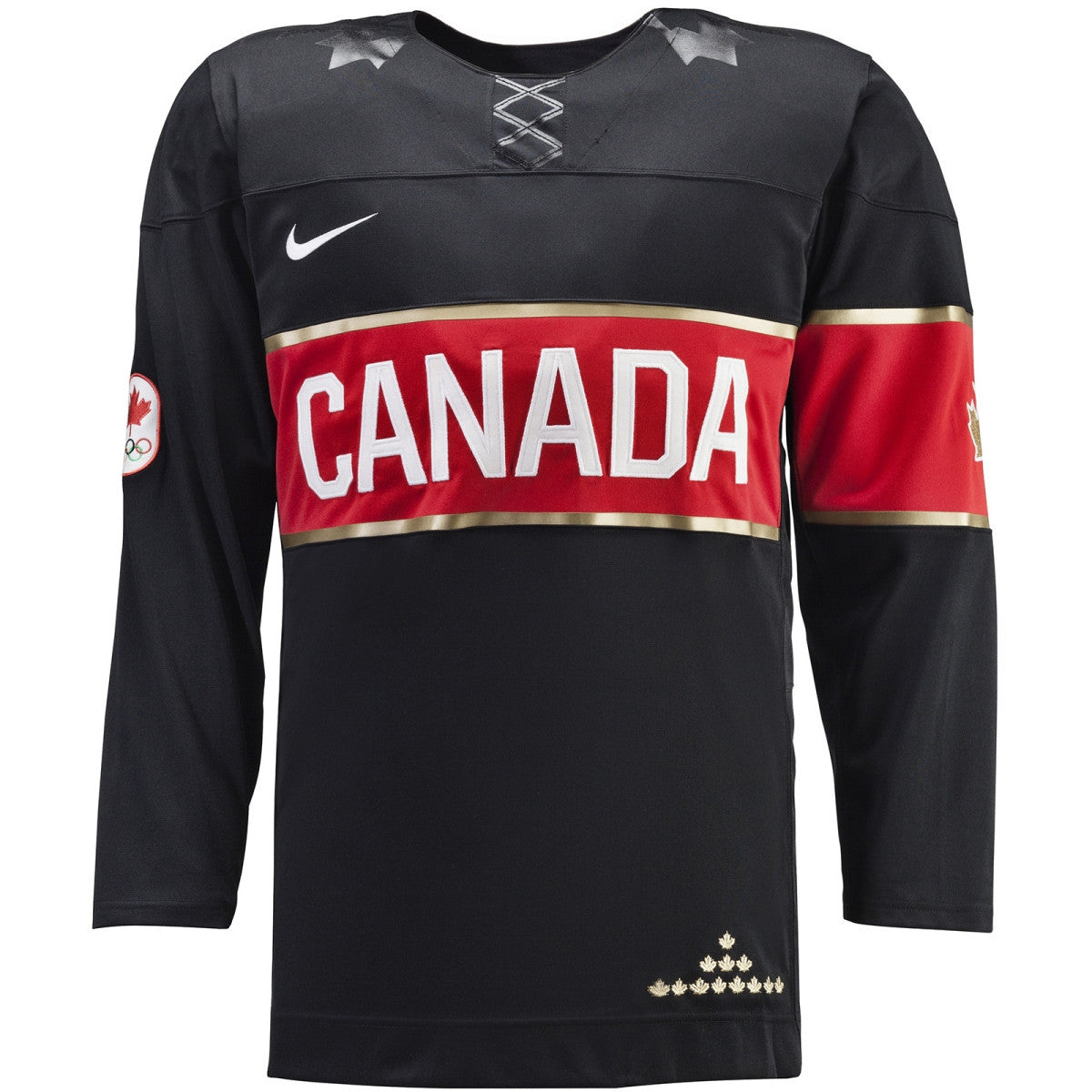 Ice Hockey - IIHF Team Canada 2014 Olympic Jersey - Black