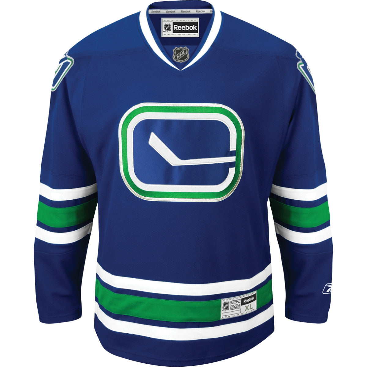 Ice Hockey - Reebok Vancouver Canucks Premier Third Jersey Navy
