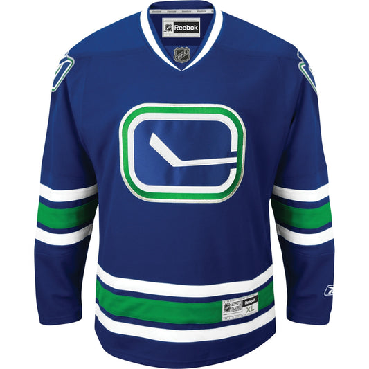 Ice Hockey - Reebok Vancouver Canucks Premier Third Jersey Navy